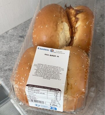 Pain burger x4 front packaging