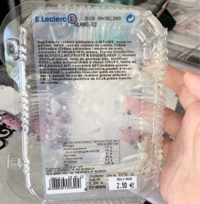 Gland front packaging