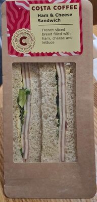 Sandwich jambon fromage