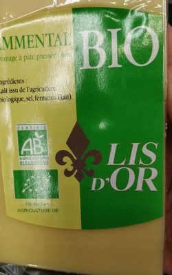 Emmental bio lys d'or