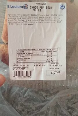 Pain au Chocolat pur beurre