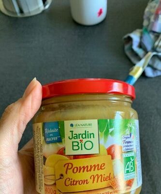 Compote pomme citron miel