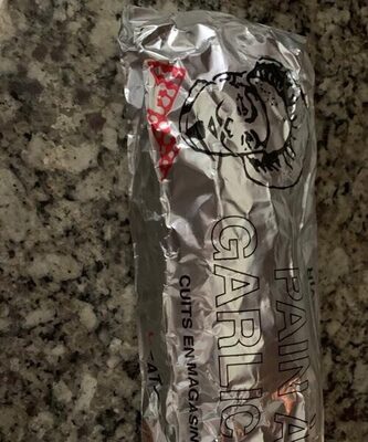 Garlic bread front packaging