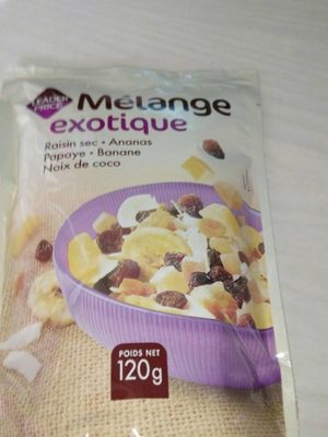 Melange exotique front packaging