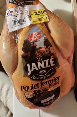 Poulet fermier jaune