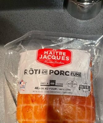 Rôti de porc fumé