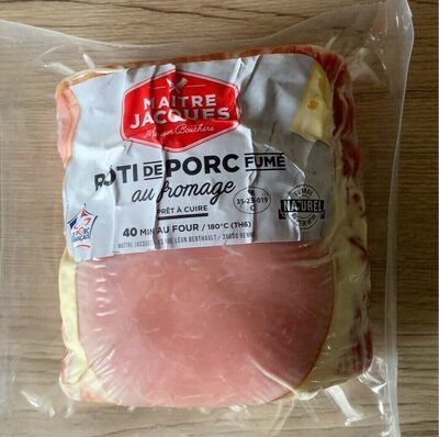 Roti de porc au fromage