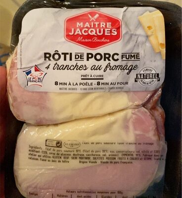 Roti de porc fumé