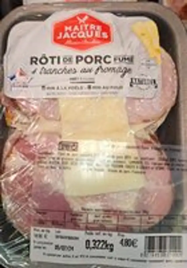 Rôti de porc fumé