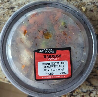 Chicken Teriyaki Rice Bowl