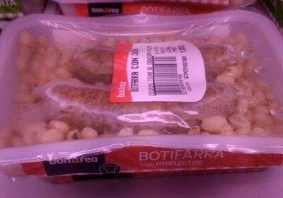 Butifarra con judías