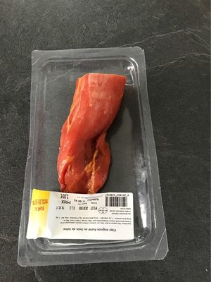 Filet mignon fumé au bois de hêtre