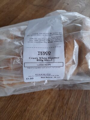 Crusty White Bloomer Tesco