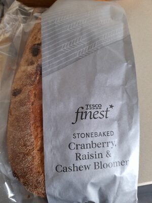 Cranberry, Raisin & Cashew Bloomer