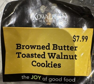 Browned Butter Toasted Walnut Cookie