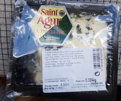 Saint Agur l'intense