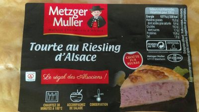 Tourte au Riesling d'Alsace
