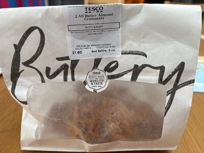 All butter almond croissant