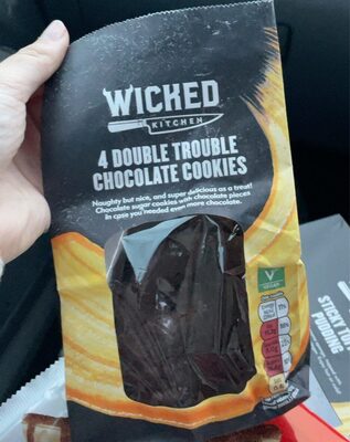 4 Double Trouble Chocolate Cookies