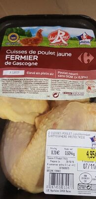 Cuisses de poulet jaune fermier de Gascogne