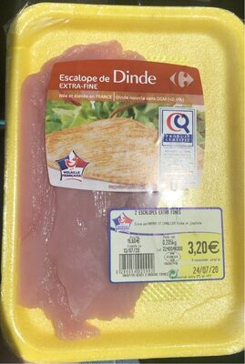 escalope de dinde extra fine