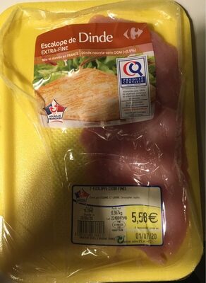 Escalope de dinde extra fine
