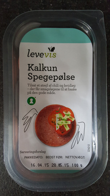 Kalkunspegepølse