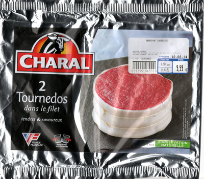 2 tournedos dans le filet