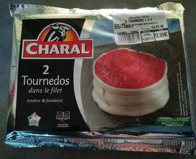 Tournedos dans le filet front packaging