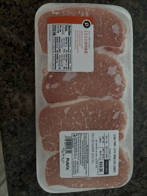 Lean Pork Loin Boneless Chops