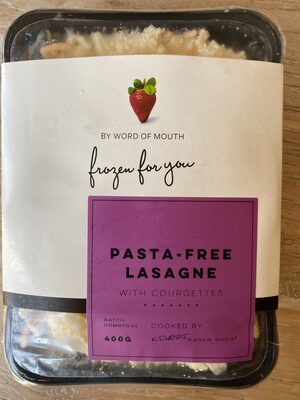 Pasta-free lasagne