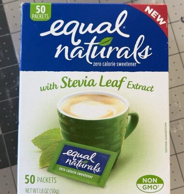 Zero Calorie Sweetener with Stevia Leaf Extract front packaging