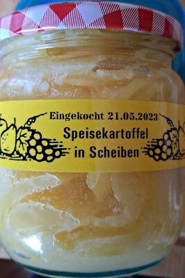 Speisekartoffel Scheiben