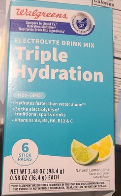 Triple Hydration Electrolyte Drink Mix