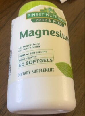 Magnesium 400mg Veggie Softgel