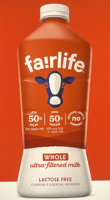 Whole ultra-filtered milk