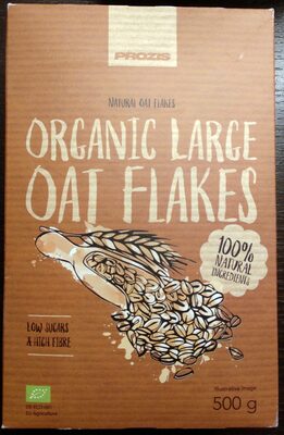 Organic large oat flakes