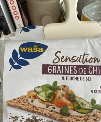 Tartines croustillantes seigle graines de chia