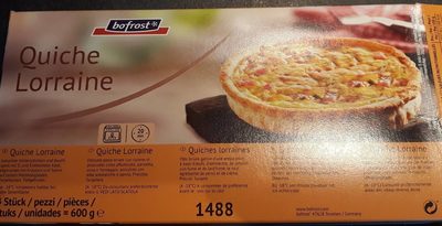 Quiche Lorraine front packaging