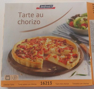 Tarte au chorizo front packaging