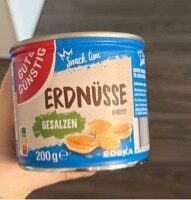 Erdnüsse gesalzen