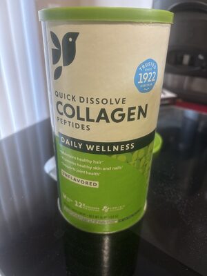 Collagen Peptides front packaging