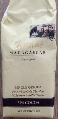 Chocolat blanc Madagascar