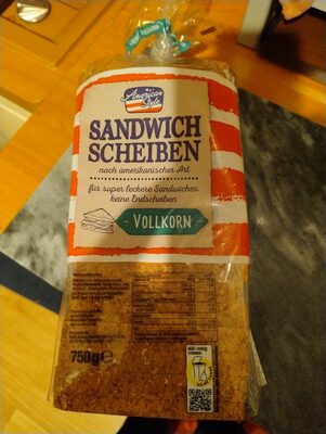 Vollkorn Sandwich Scheiben
