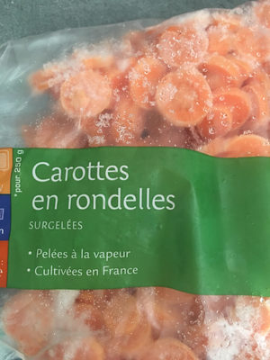 Carottes en rondelles