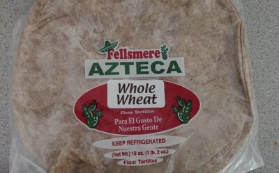 Whole wheat flour tortillas