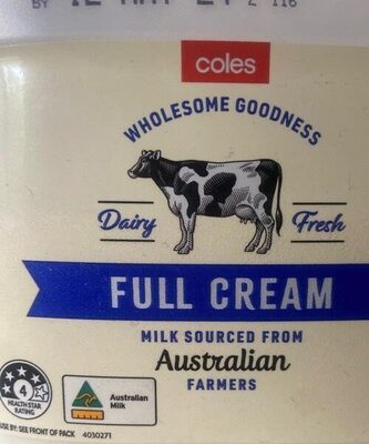 Full cream milk