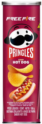 Salgadinho De Batata Hot Dog Free Fire Pringles Tubo 158g