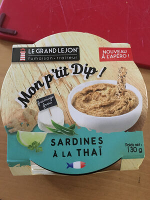 Mon p’tit dip - sardines a la Thai