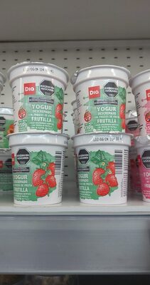 Yogur descremado frutilla